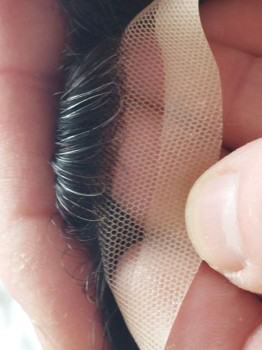 Мъжко тупе от естествена коса