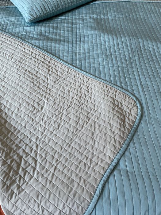 Покрывало полуторное икеа+ наволочка