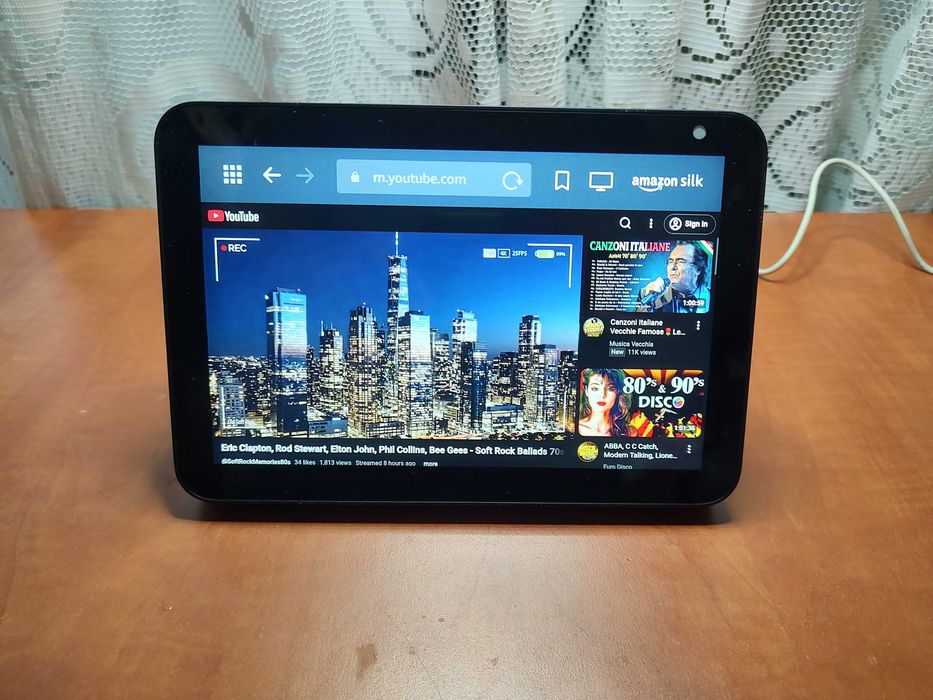 Boxa Inteligenta Amazon Echo Show 8 (Generația 1) HD Alexa