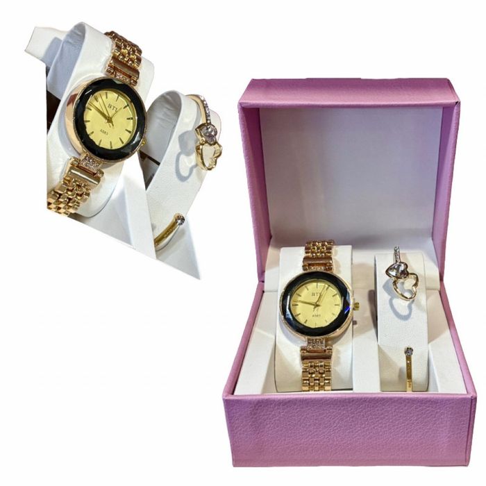 Дамски елегантен часовник с гривна