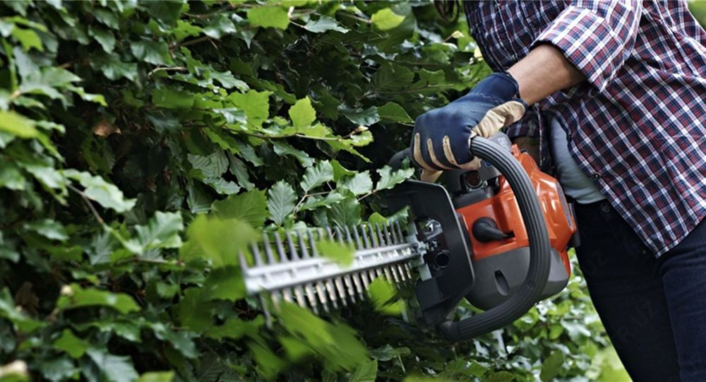 стрижка газон косилка бензиновый