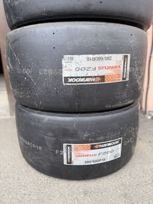 Slick-uri NOI Hankook Ventus F200 280/680R18 – ideale drift / track