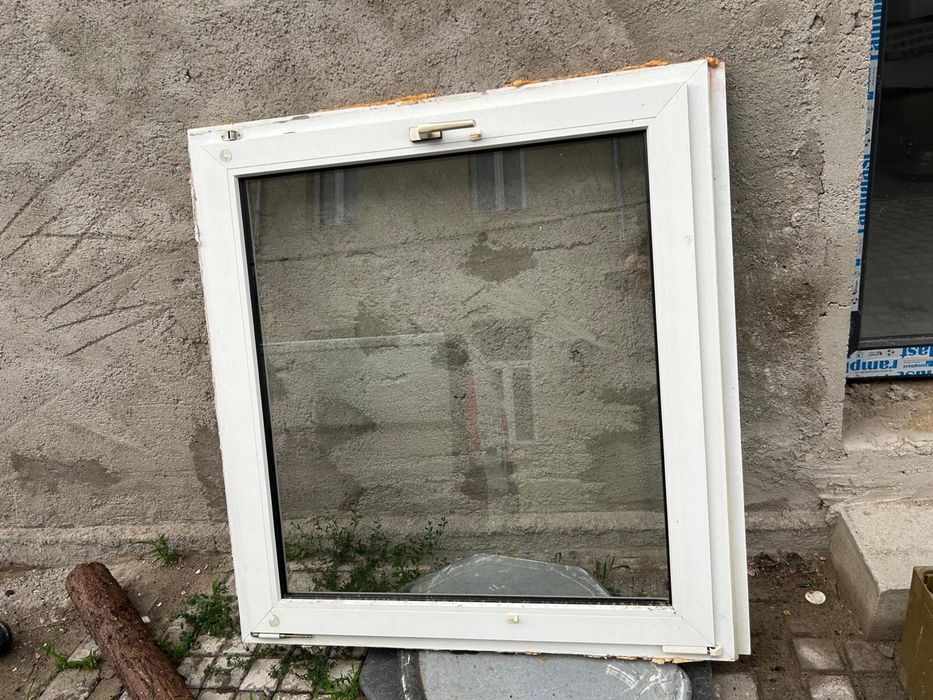 Geam termopan alb  112x121