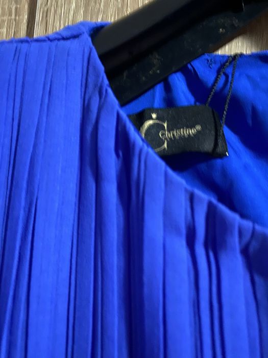 Нова дамска рокля на бутик  Christine L синя