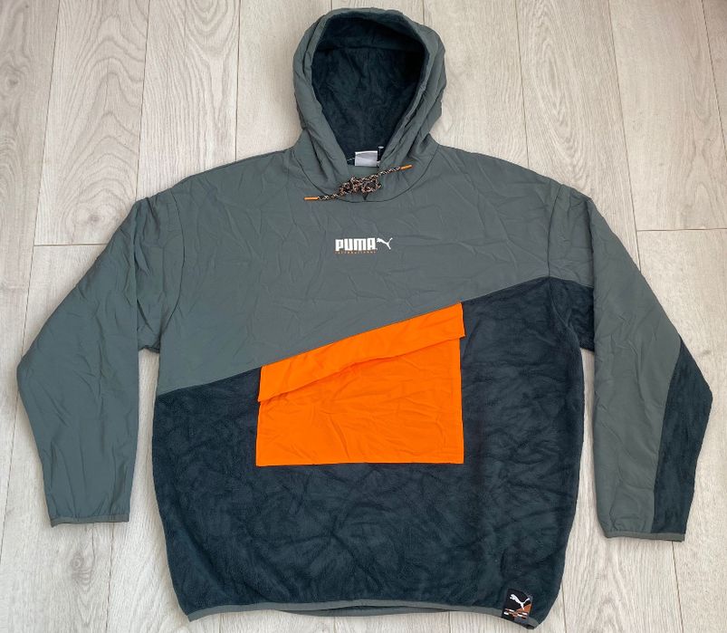 Polar cu glugă bărbați Puma, L-XL