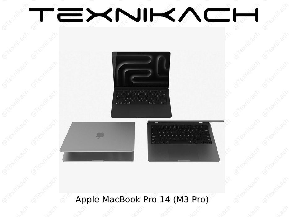 Apple MacBook Pro 14" M3 Pro • Yetkazib berish • Tekshirib to‘lash