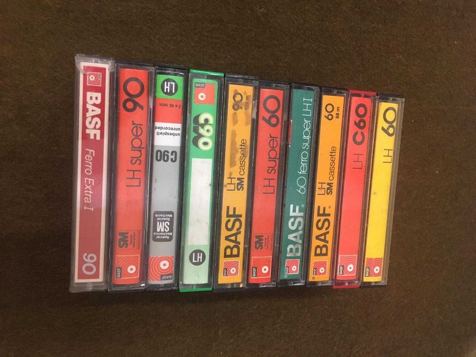 AGFA/BASF casete audio vintage