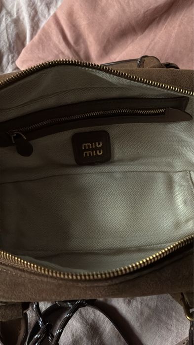 Замшевая Сумка Miu Miu