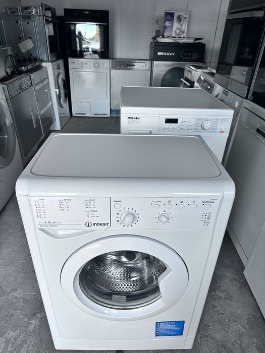 Пералня INDESIT, дълбока 45см. Безплатна доставка за София