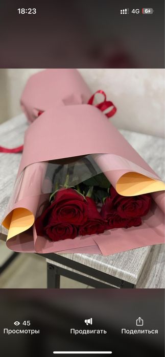 Цветы розы доставка