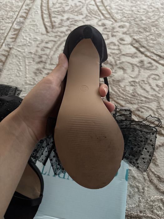 Туфли вечерние с бантиком