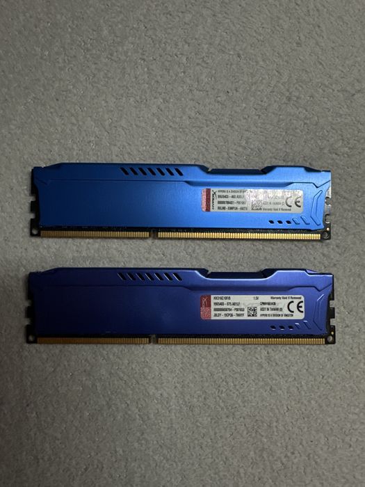 Ram HyperX Fury DDR3 2x8 GB 1600 MHz