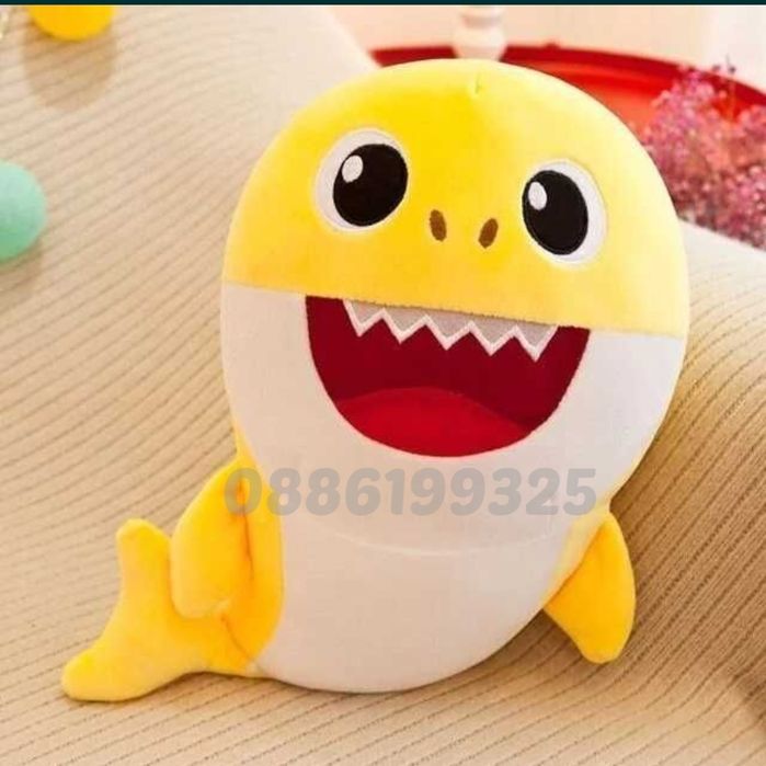 Плюшени играчки Бейби Шарк Baby Shark Акула, 30см, Музикална