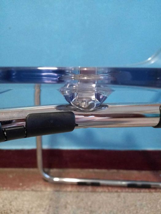 Scaune 1 Scaun Ikea Tobias bucatarie living dormitor birou transparent cromat Negociabil
