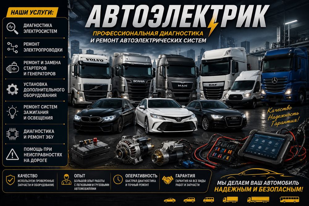 Автоэлектрик на выезд