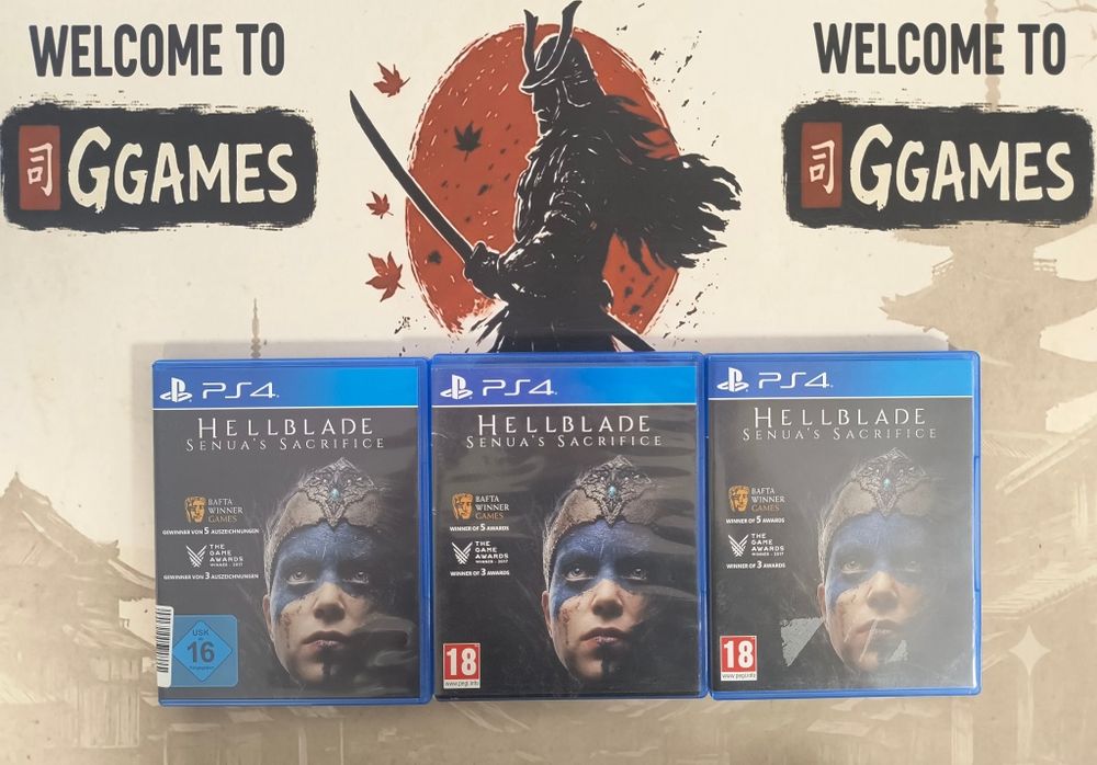 Hellblade Hell Blade Senuas Sacrifice PS4
