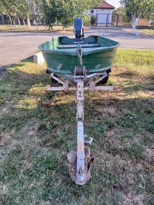 Barca aluminiu ital marine 370m motor yamaha 15hp2t