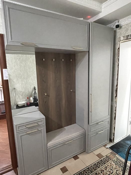 Прихожая стенка (серая)