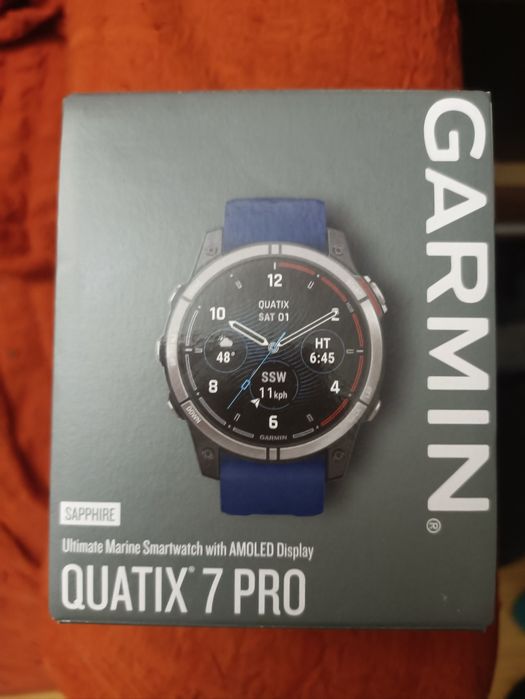 Ceas Garmin Quatix 7 Pro Sapphire AMOLED – Nou, Neutilizat