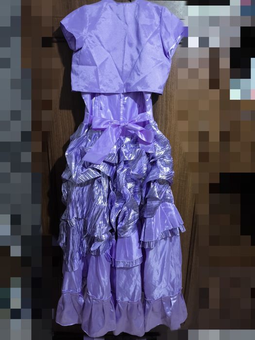 Платье детское сиреневое