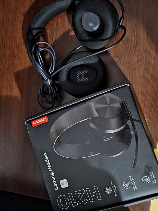 Căști cu fir lenovo H210 ( deținute doar de 2 luni, stare perfectă)