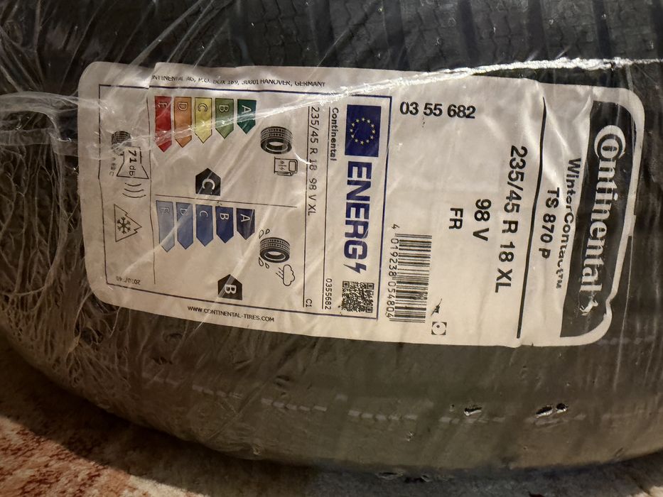 Anvelopa iarna CONTINENTAL WinterContact TS 870 P 235/45R18 98V XLRF