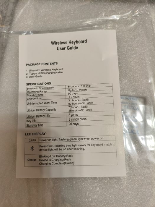 Husă MoKo cu tastatură pentru iPad Pro 13” (2024), Navy Blue