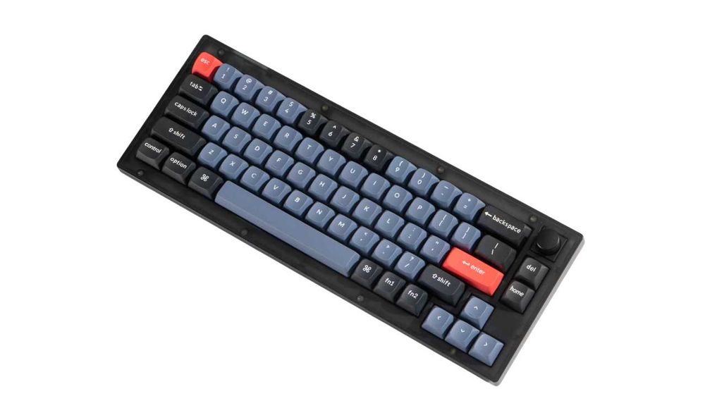 }Клавиатура Keychron V2 68 Key QMK Keychron K PRO Red Frosted/Carbon