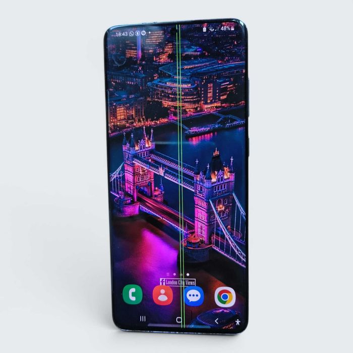 Samsung Galaxy S20+ 5G Dual SIM – Funcțional – Display cu dungi verzi – 350 lei