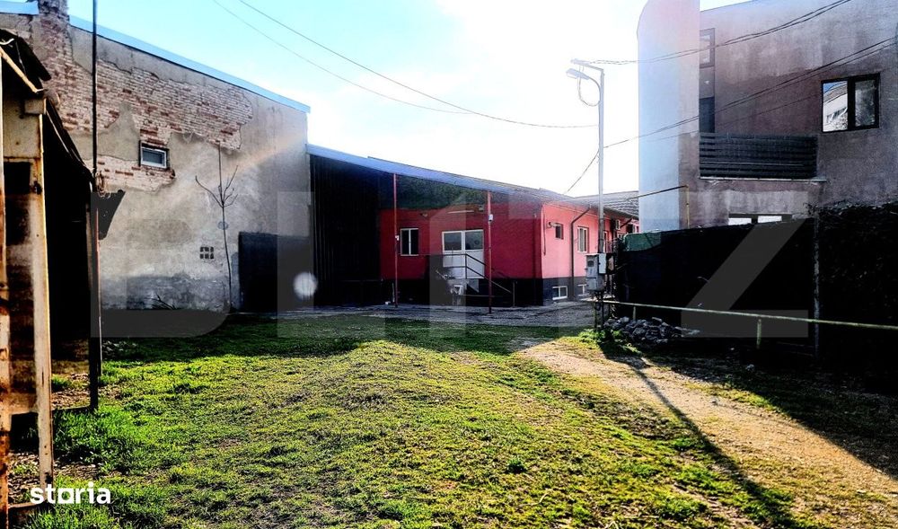 Spatiu mixt business + locuinta | 420 mp utili | D+P+M | Acces camion