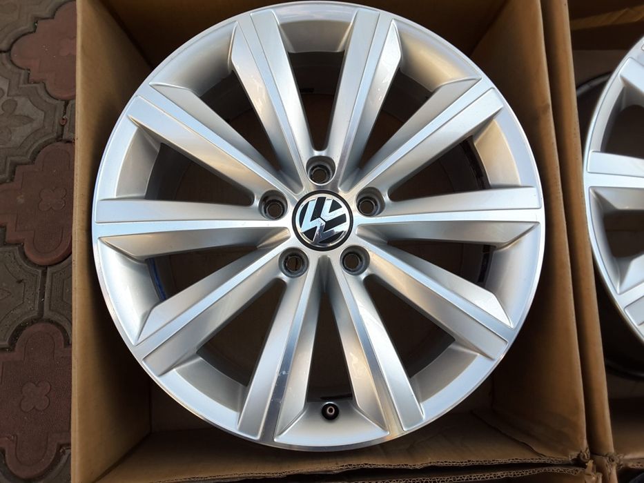jante aliaj 17; 5x112; originale Vw Passat b6, b7, Golf 5, 6, 7, Jetta