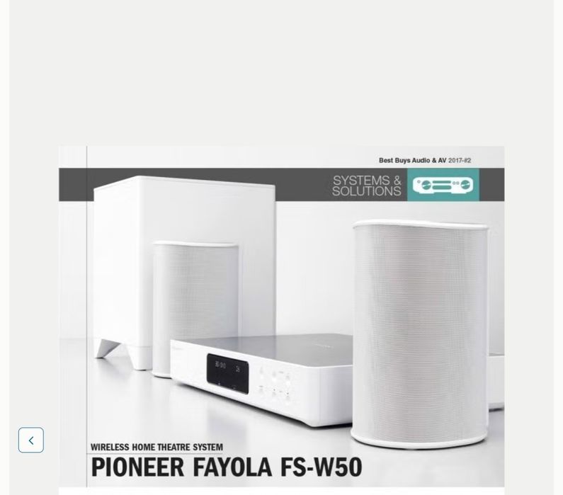 Pioneer fayola fs-w40