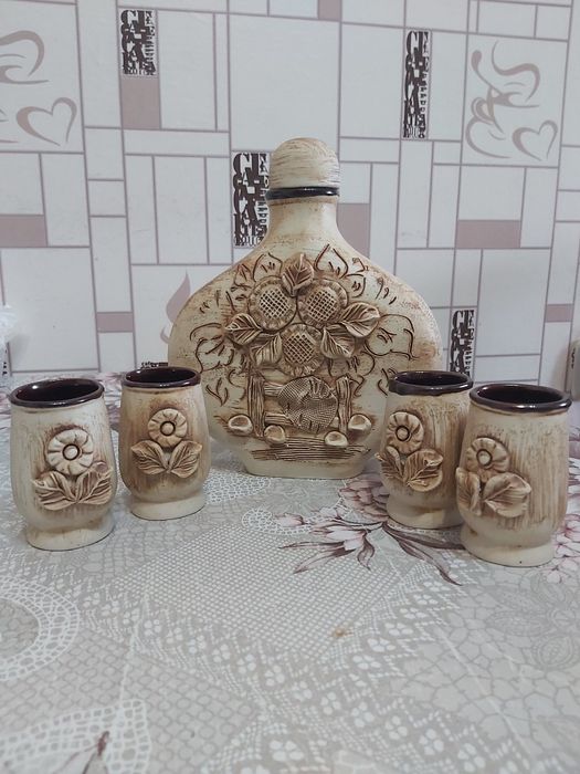 Винный керамический набор