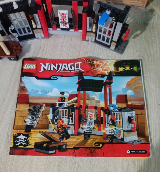 Лего Нинджаго сет "Бягство от затвора Kryptarium" 70591