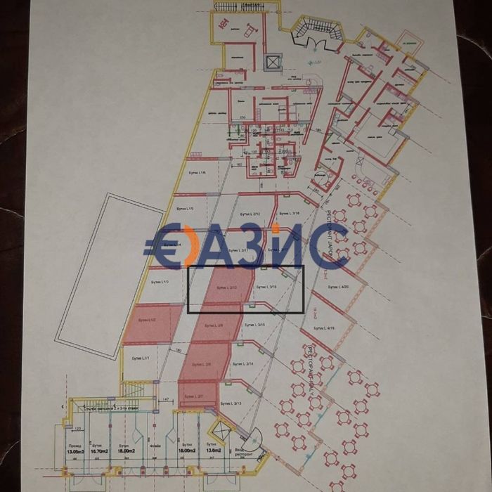 Търговско помещение, партер, Свети Влас, България-22,24 кв. м.