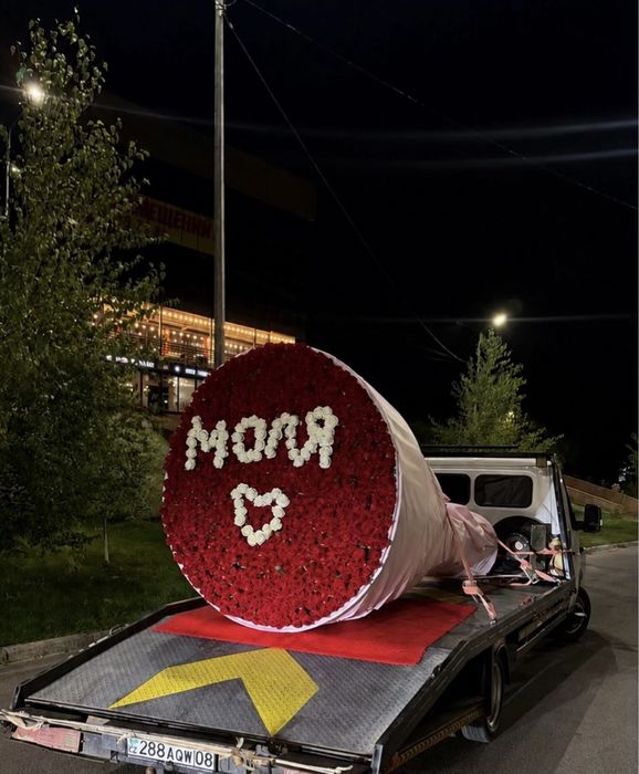 Огромный букет в аренду
