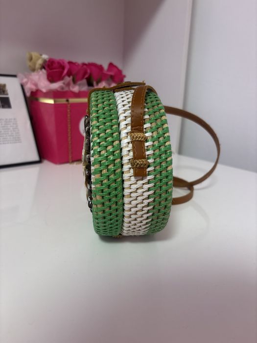 Ръчно изработена чанта от бамбук