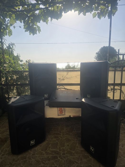 Boxe profesionale electrovoice sx300 si  rcf si sisteme audio mixere dynacord