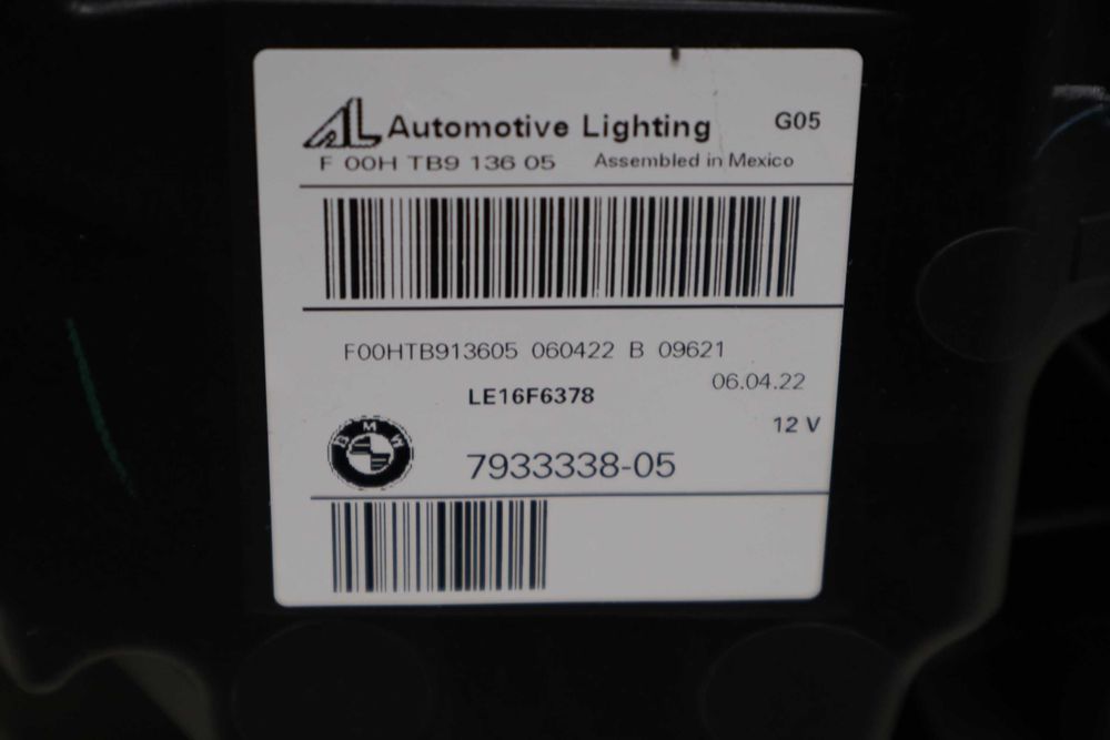 Десен фар БМВ Г05 Г06 BMW G05 G06 Лед Щатски