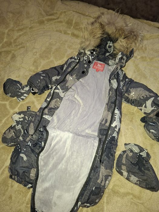 Детский зимний комбинезон