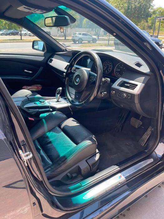 Черно кожено рекаро за BMW E61