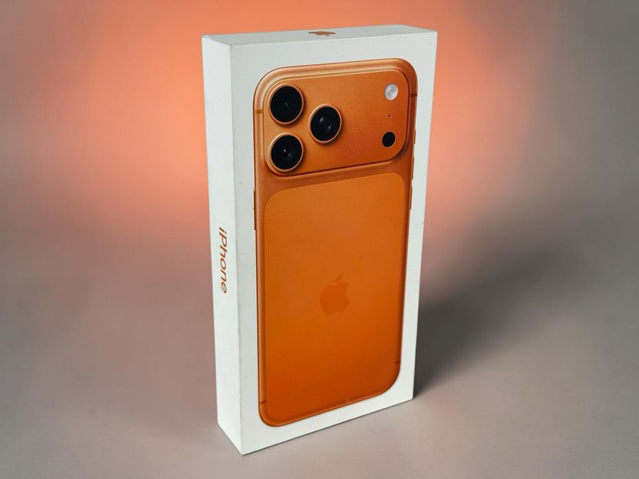 НОВ! Apple iPhone 17 Pro Max 256GB Cosmic Orange Гаранция!