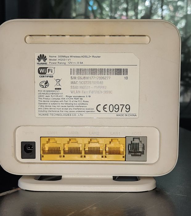 Роутер WIFI ADSL 2 +