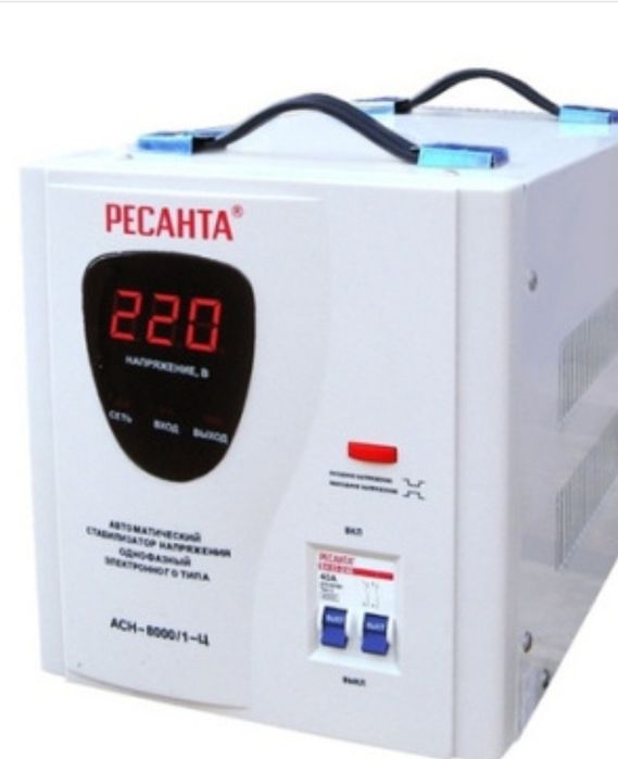 Стабилизатор напряжения РЕСАНТА АСН-8000/1-Ц