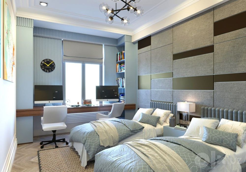 В продаже 3 коттеджа в Бектемире, Мажнунтол  евро дом 270м², 6 комнат