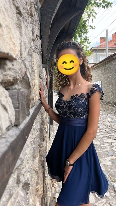 Официална къса рокля