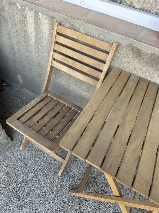 Маса и столове за тераса