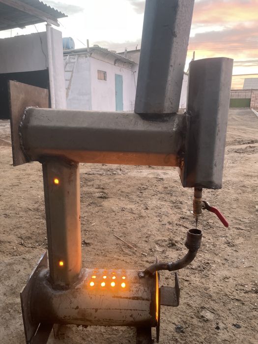 Отработка печь на масле