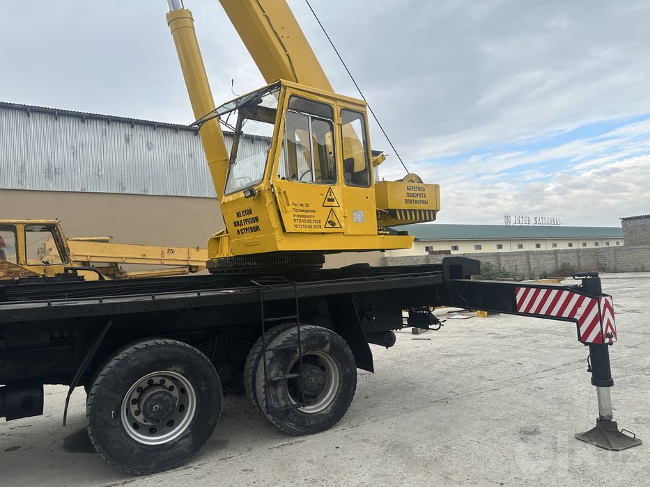 Камаз кран 25т21м