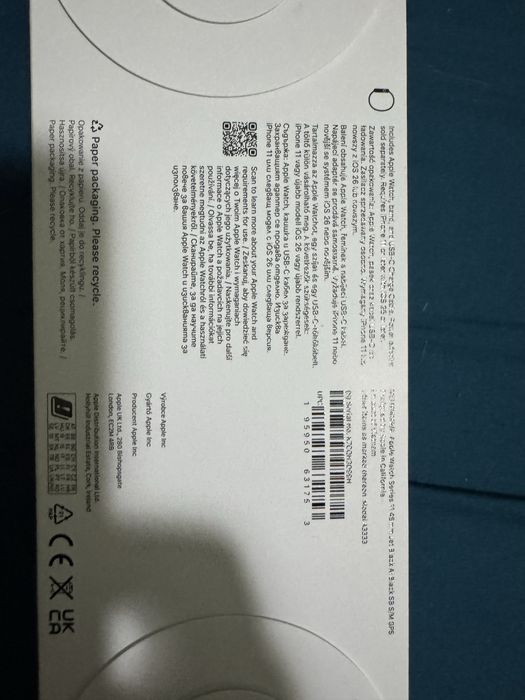 Vand apple watch series 11 GPS 46mm